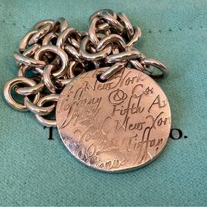 Tiffany Notes Tag Bracelet